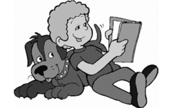 p14_Clipart_Reading_to_a_Dog