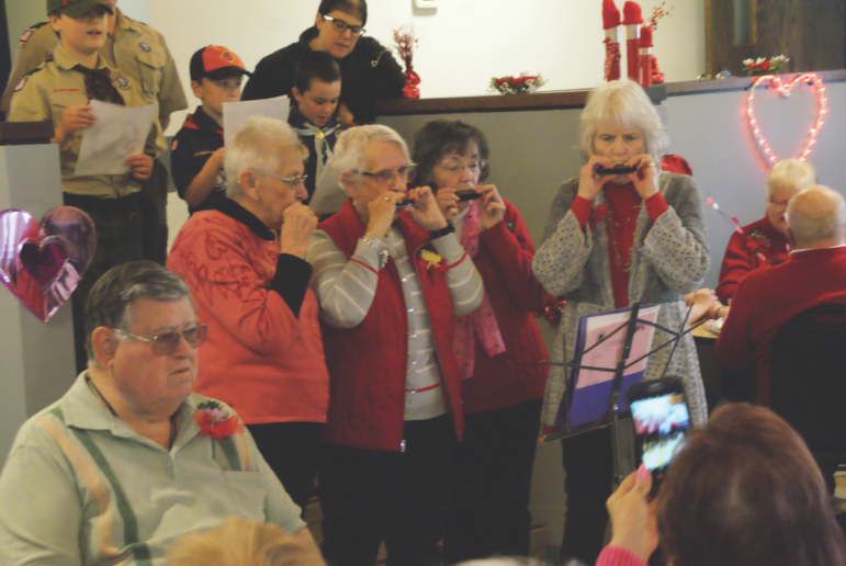 Harmonicas Entertain for Valentine’s Day The Suffield Observer