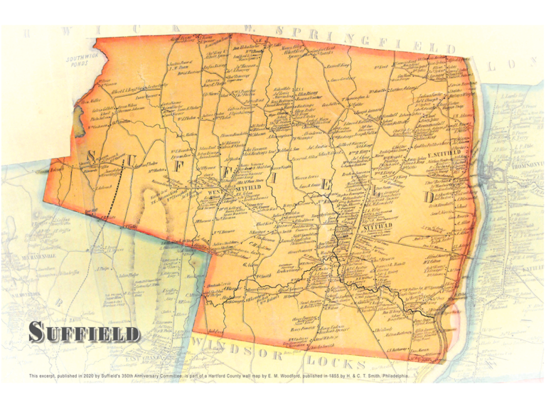 Two Old Suffield Maps for Sale The Suffield Observer