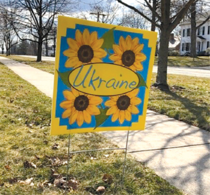 Sunflowers for Ukraine The Suffield Observer